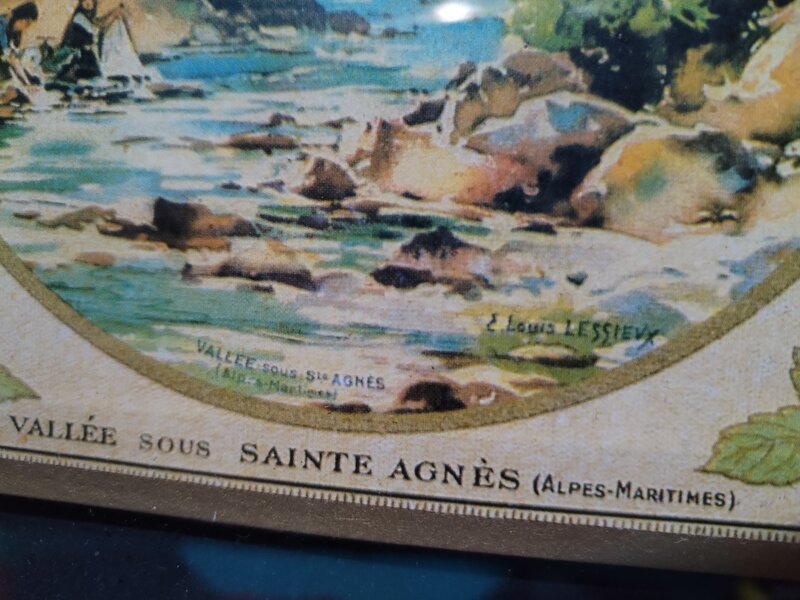 Tablou calendar Almanach des postes & des Telegraphes, an 1935